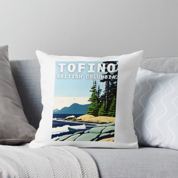 Item preview, Tofino BC Illustrated Poster designed and sold by kbracey-meraki.