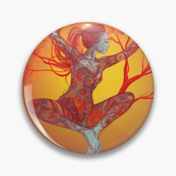 Item preview, Practicing yoga and Meditation for Relaxation - Girl doing Yoga Pose designed and sold by Vlad-Nik001.