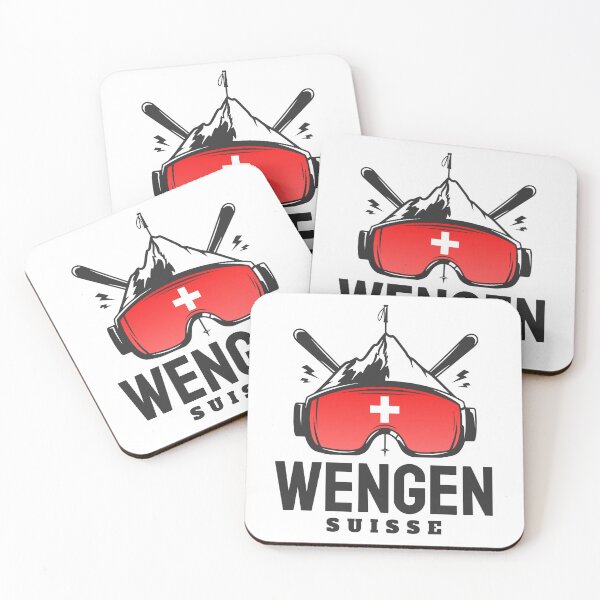 Item preview, Wengen Switzerland Ski Resort Skiing Souvenir designed and sold by JackCurtis1991.