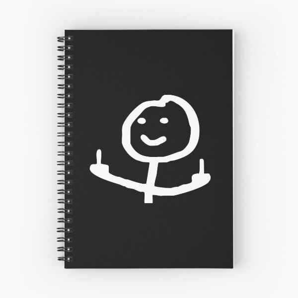 Item preview, Funny Stickman Pointing Finger designed and sold by ThreeMeatCurry.