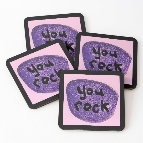 Item preview, You Rock Purple designed and sold by craftsbydaphy.