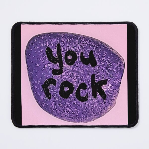 Item preview, You Rock Purple designed and sold by craftsbydaphy.