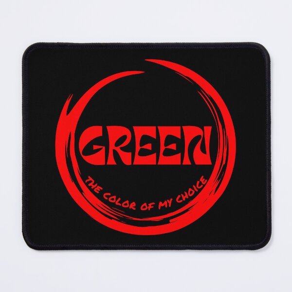 Item preview, Green The Color Of My Choice designed and sold by GrumpyFella.