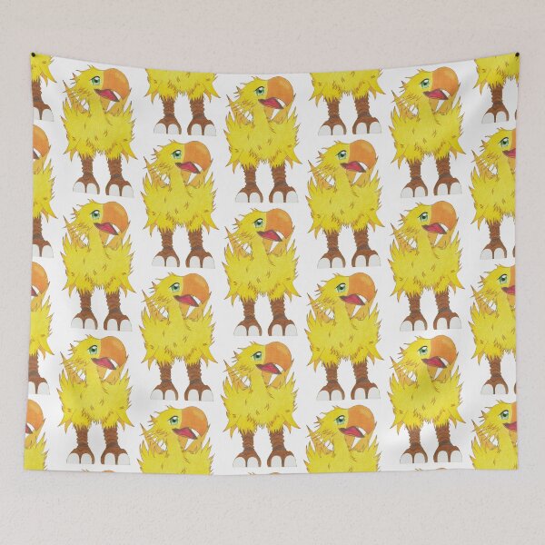 Item preview, FF Yellow Chocobo designed and sold by ElomaArts.
