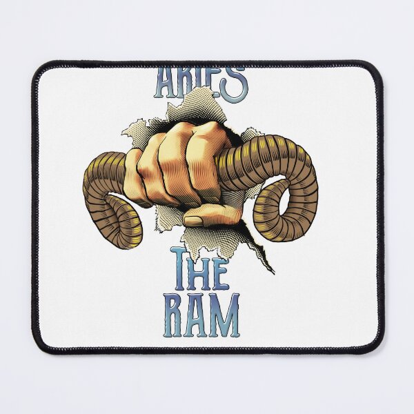 Item preview,  Aries -  the Ram .  Astrology, Zodiac,  Horoscope,  birthday T shirt designed and sold by Shlomo Cohen.