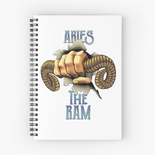 Item preview,  Aries -  the Ram .  Astrology, Zodiac,  Horoscope,  birthday T shirt designed and sold by Shlomo Cohen.