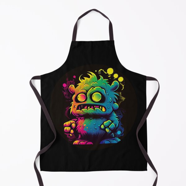 Item preview, "Whimsical Monsters in Vibrant Neon: A Vector Art Series" designed and sold by Mykhailov.