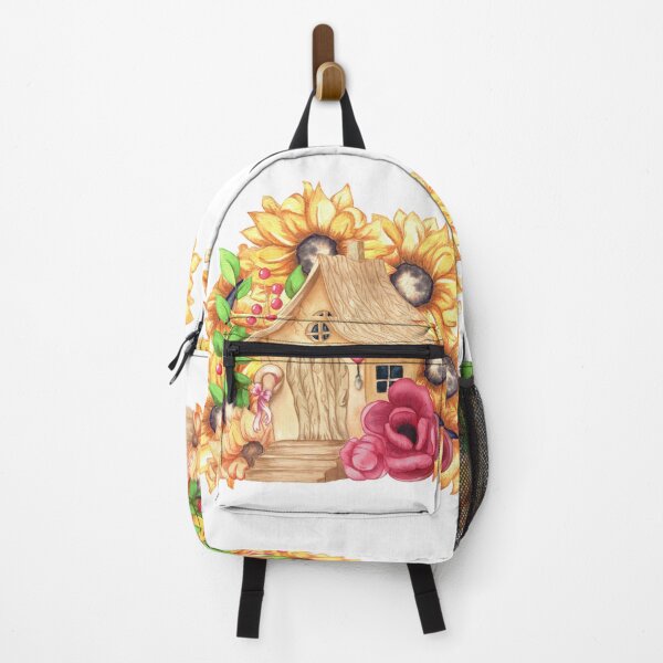 Item preview, Sunflower yellow watercolour imagine house designed and sold by Darya Bogatskaya79.