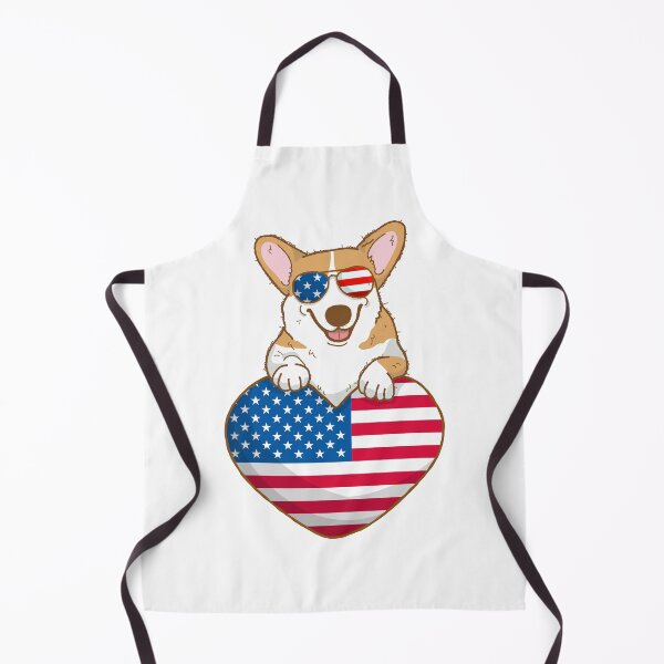 Item preview, Funny Dogs With Sunglasses Usa Flag designed and sold by Eolithic.