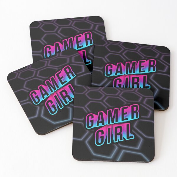 Item preview, Gamer Girl neon 3D effect lettering designed and sold by hendeJens.