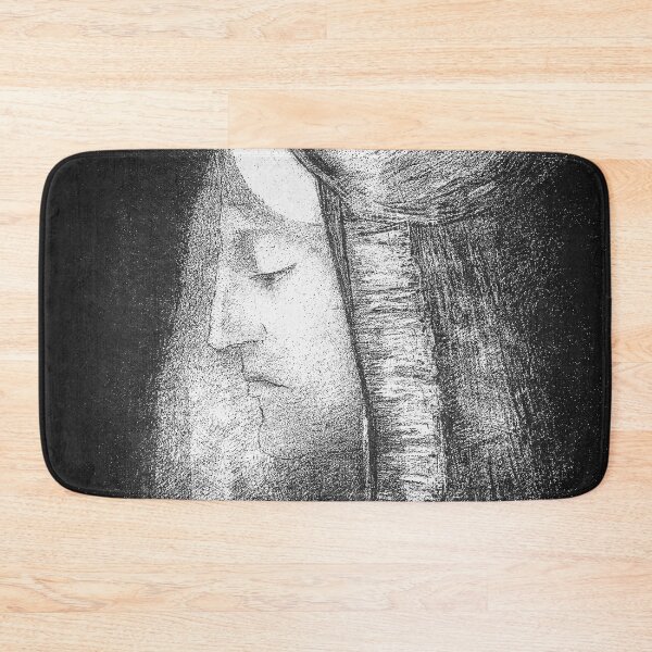 Item preview, Profile of Light (1886) by Odilon Redon designed and sold by BossyCatHome.