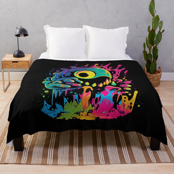 Item preview, "Whimsical Monsters in Vibrant Neon: A Vector Art Series" designed and sold by Mykhailov.