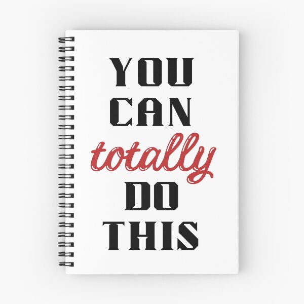 Item preview, You Can Totally Do This. Bold Encouraging Reminder To Overcome Fear designed and sold by Rebel-Design.