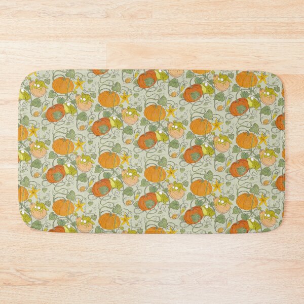 Item preview, Frogs and Pumpkins pattern designed and sold by MattSirach.