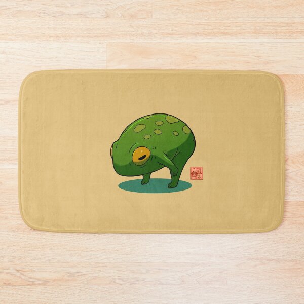 Item preview, Yoga Frog Forward Half Bend designed and sold by DingHuArt.