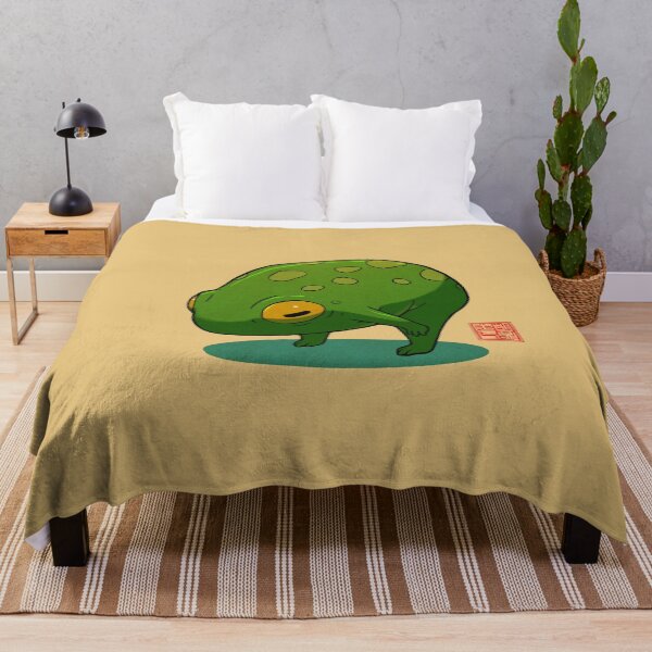 Item preview, Yoga Frog Forward Half Bend designed and sold by DingHuArt.