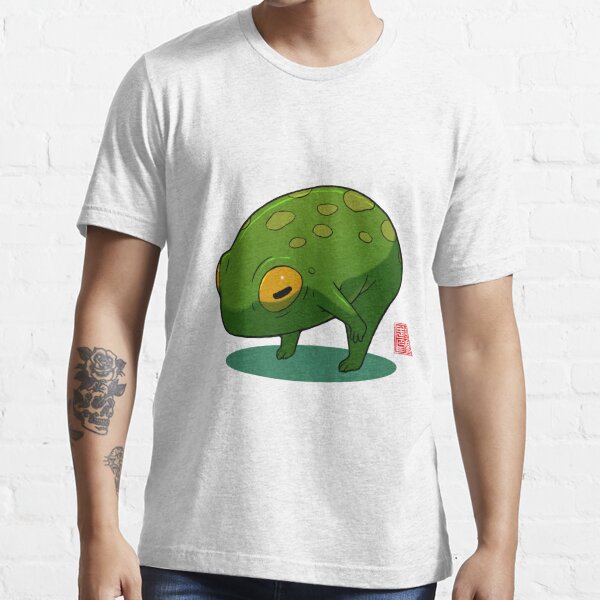 Yoga Frog Forward Bend Essential T-Shirt for Sale by DingHuArt