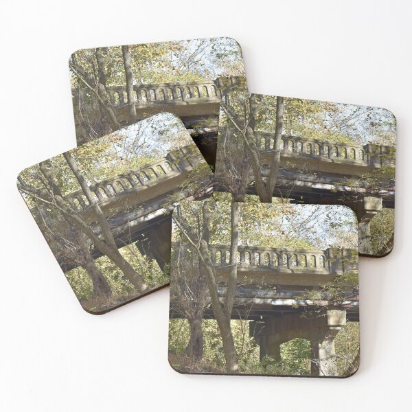 Item preview, Bridge in the Woods designed and sold by bertsworks300.