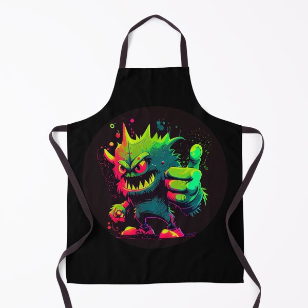 Item preview, "Whimsical Monsters in Vibrant Neon: A Vector Art Series" designed and sold by Mykhailov.