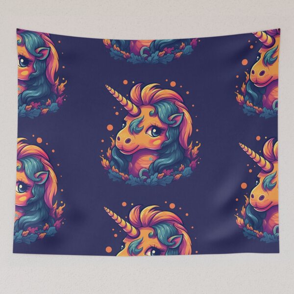 Item preview, Cartoon Unicorn designed and sold by paulstamp.