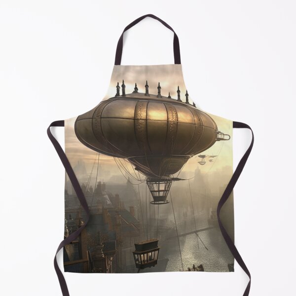 Aperçu de l'œuvre Brouillard et soleil : Les Docklands Steampunk créée et vendue par ArcStormDesigns.
