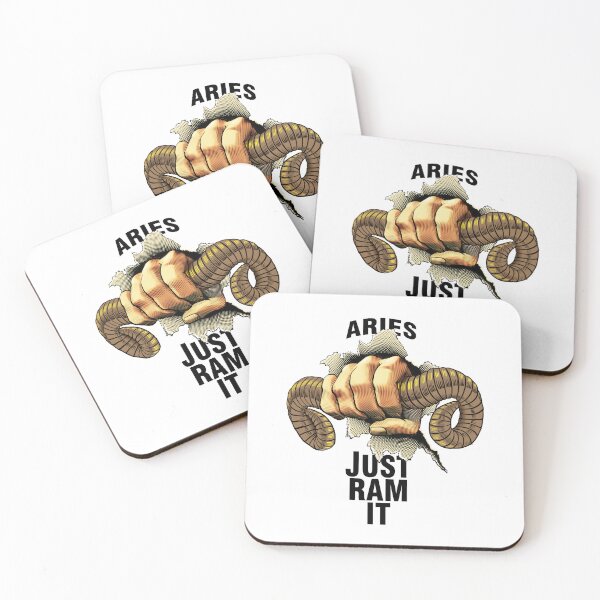 Item preview,  Aries -  Just Ram It.  Astrology, Zodiac,  Horoscope,  birthday T shirt designed and sold by Shlomo Cohen.