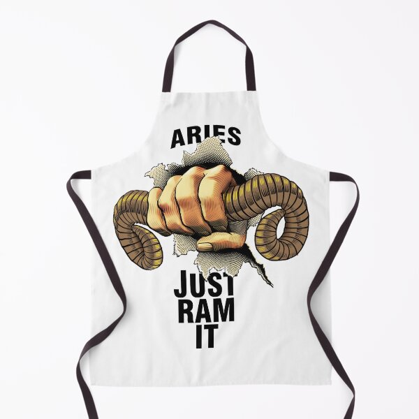 Item preview, Aries - Just Ram It. Astrology, Zodiac, Horoscope, birthday T shirt designed and sold by Shlomo Cohen.