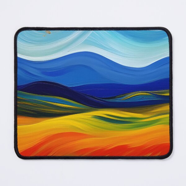 Item preview, Field and Sky, impasto, Ai Generated Art  designed and sold by ACC .