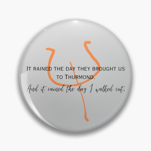Item preview, "And it rained the day I walked out." Darkest Minds designed and sold by awe-someA.