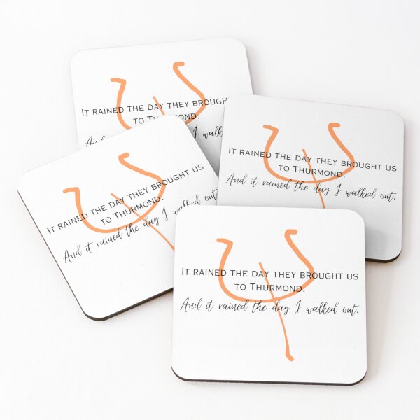 Item preview, "And it rained the day I walked out." Darkest Minds designed and sold by awe-someA.