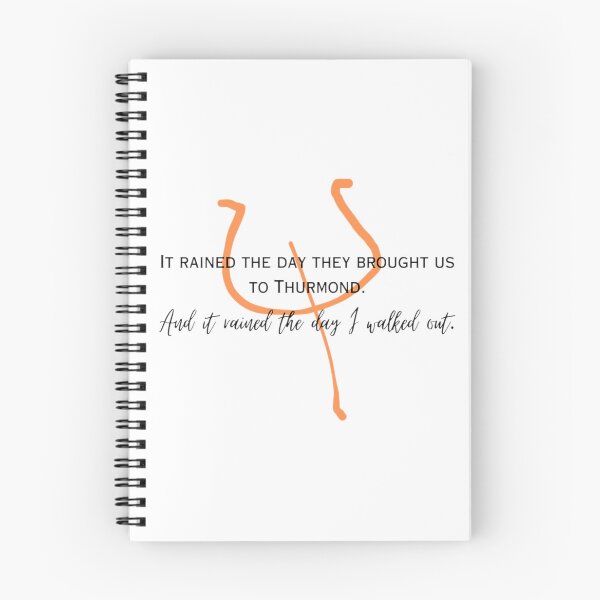 Item preview, "And it rained the day I walked out." Darkest Minds designed and sold by awe-someA.