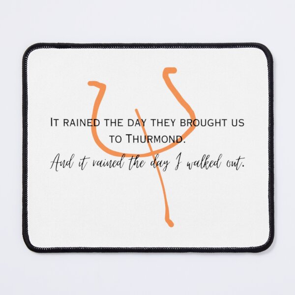Item preview, "And it rained the day I walked out." Darkest Minds designed and sold by awe-someA.