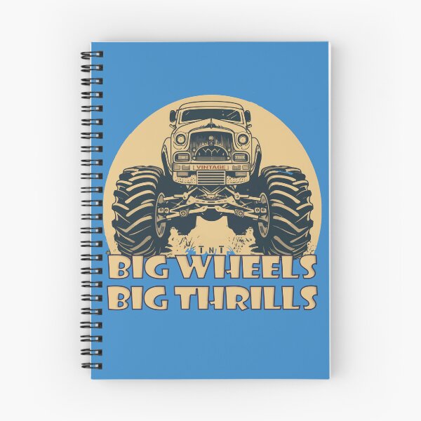 Item preview, Vintage Monster Truck, Big Wheels Big Thrills designed and sold by DigitalArt BoutiqueRS.