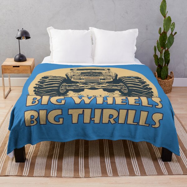Item preview, Vintage Monster Truck, Big Wheels Big Thrills designed and sold by DigitalArt BoutiqueRS.