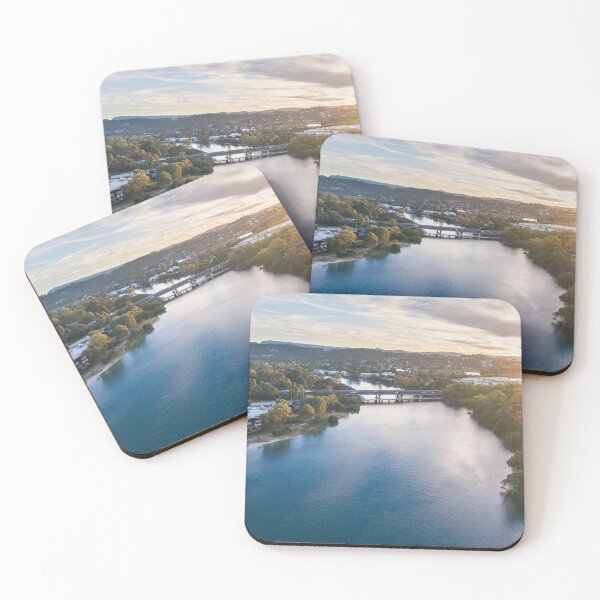 Item preview, Drone Shot of Bridge in Adelaide Australia designed and sold by Designs by Arbs.