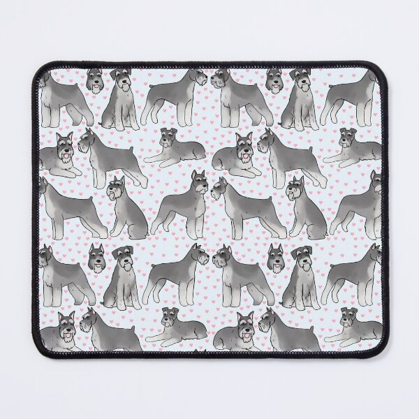 Item preview, Cute standard schnauzer pattern designed and sold by Yarafantasyart.