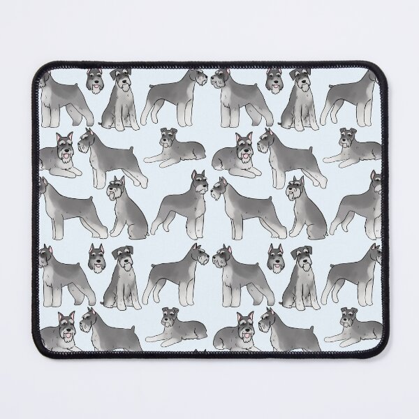 Item preview, Cute standard schnauzer pattern designed and sold by Yarafantasyart.