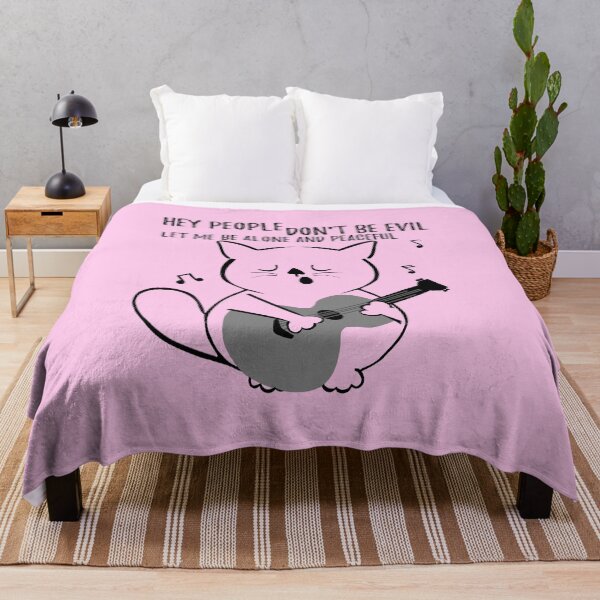 Item preview, Funny introvert cat singing and playing music designed and sold by stayartsy07.