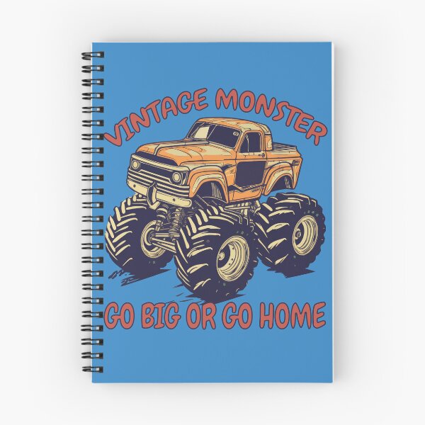 Item preview, Vintage Monster Truck, Go Big Or Go Home designed and sold by DigitalArt BoutiqueRS.