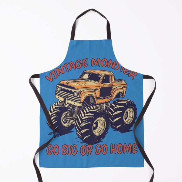 Item preview, Vintage Monster Truck, Go Big Or Go Home designed and sold by DigitalArt BoutiqueRS.