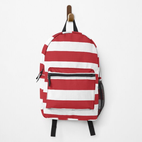 Item preview, Red White Stripe Pattern designed and sold by Nisha Prabhu.