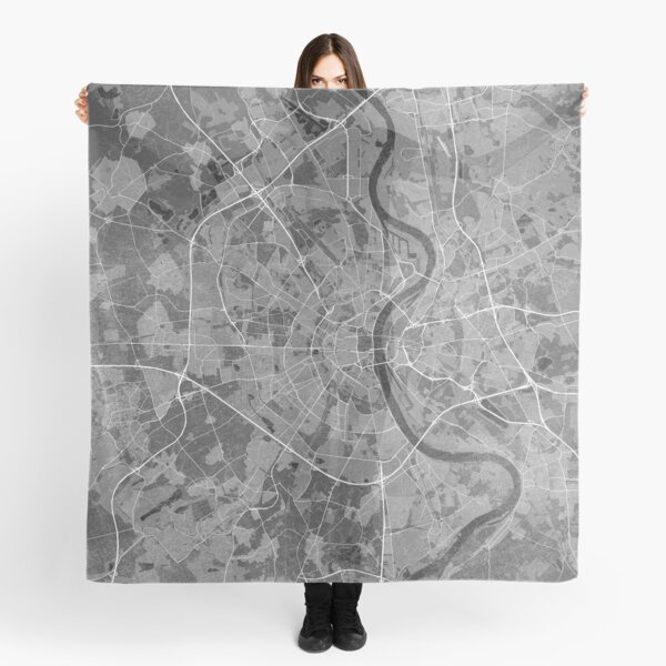 Item preview, Map of Köln (Germany) in gray vintage style designed and sold by blursbyai.