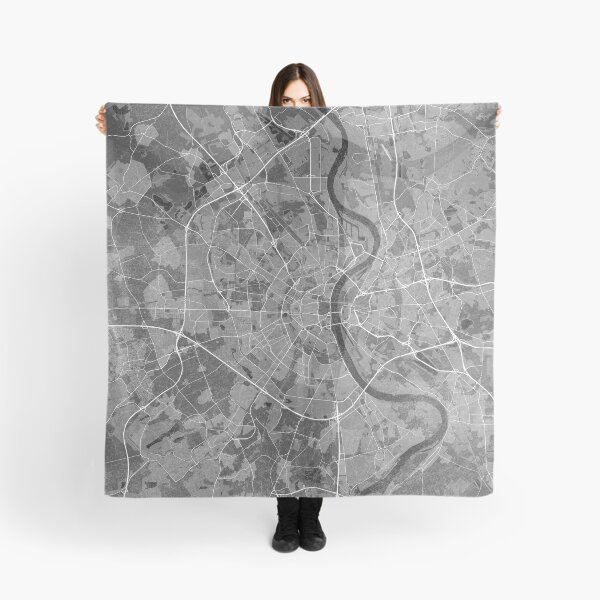 Item preview, Map of Köln (Germany) in gray vintage style designed and sold by blursbyai.
