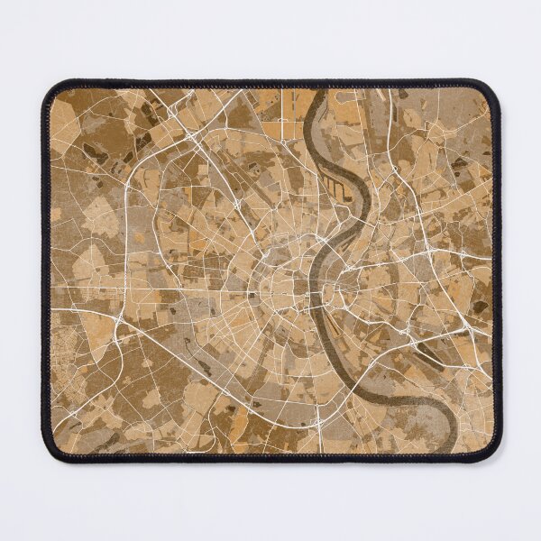 Item preview, Map of Köln (Germany) in sepia vintage style designed and sold by blursbyai.