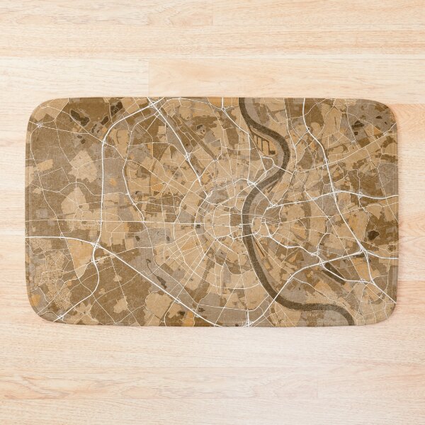 Item preview, Map of Köln (Germany) in sepia vintage style designed and sold by blursbyai.