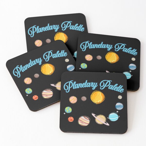 Item preview, Colorful Planetary Palette - Vibrant Planets Colour  designed and sold by ElLocoMus.