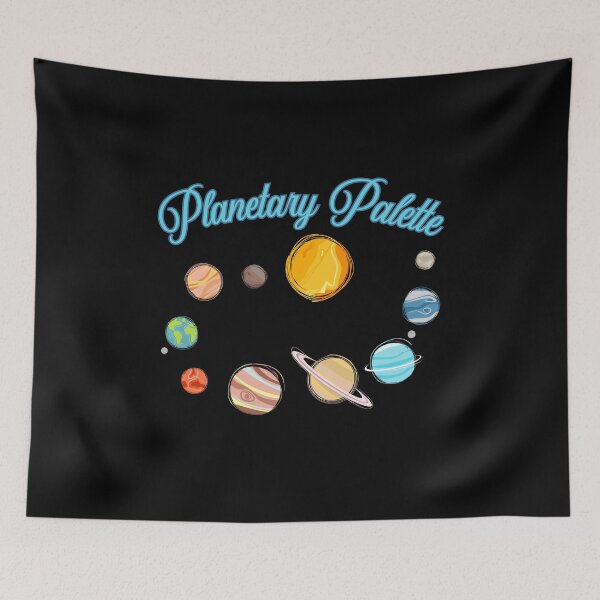 Item preview, Colorful Planetary Palette - Vibrant Planets Colour  designed and sold by ElLocoMus.
