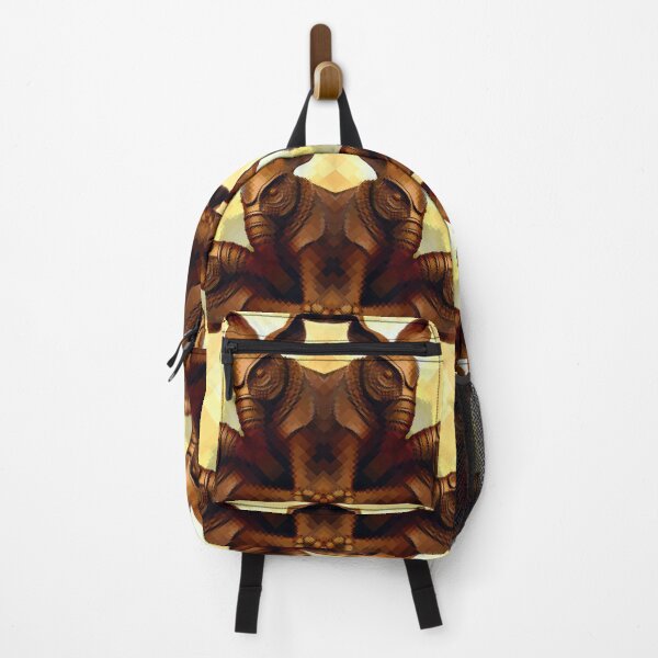 Item preview, *Crossbreeding 3D Elephantrabbit Geometric Chocolate Abstract Art* designed and sold by Ralek.