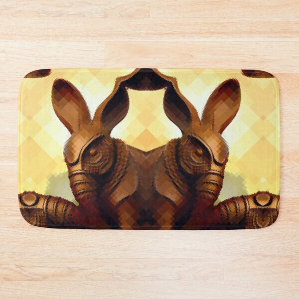 Item preview, *Crossbreeding 3D Elephantrabbit Geometric Chocolate Abstract Art* designed and sold by Ralek.