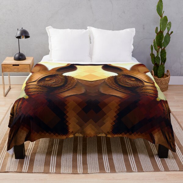 Item preview, *Crossbreeding 3D Elephantrabbit Geometric Chocolate Abstract Art* designed and sold by Ralek.